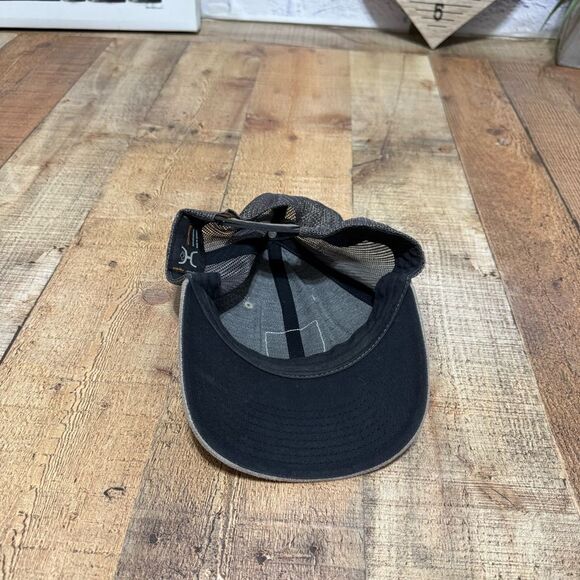 Bronx Hooey Trucker Hat gray suede brown patch - Picture 3 of 7